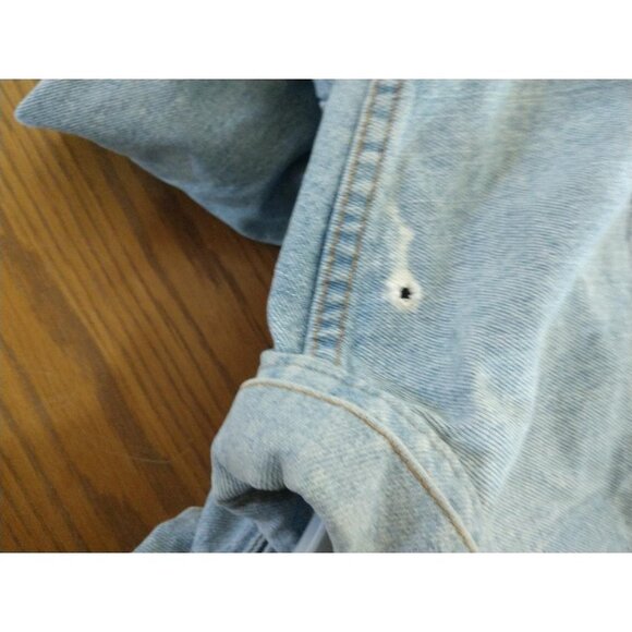 Levis X-Large Vintage Denim Jacket With Button Closure - Picture 7 of 9